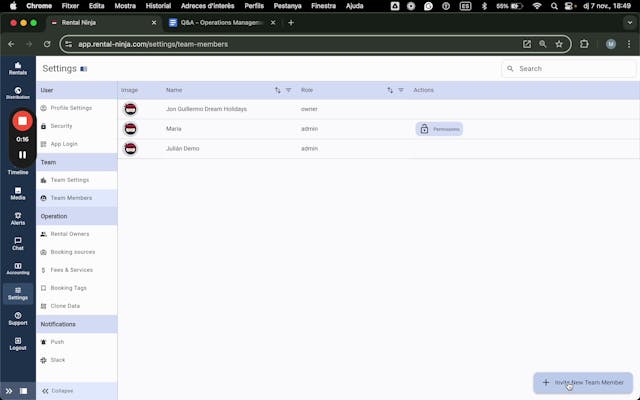 Inviting a User with a Secondary Email