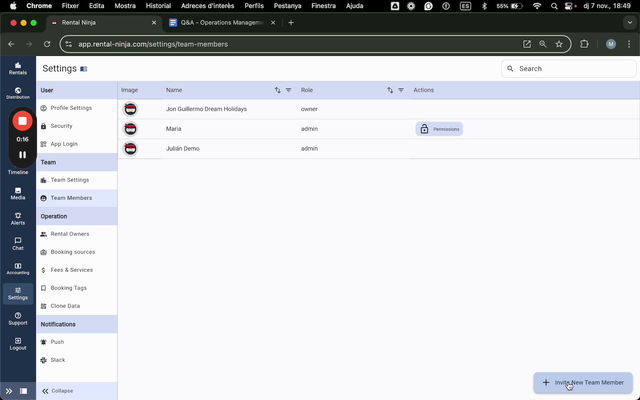 Inviting a User with a Secondary Email