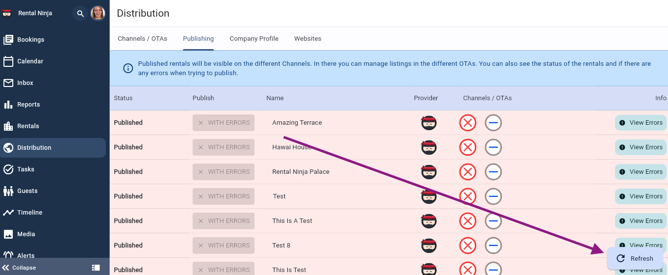 refreshstatus refreshstatus